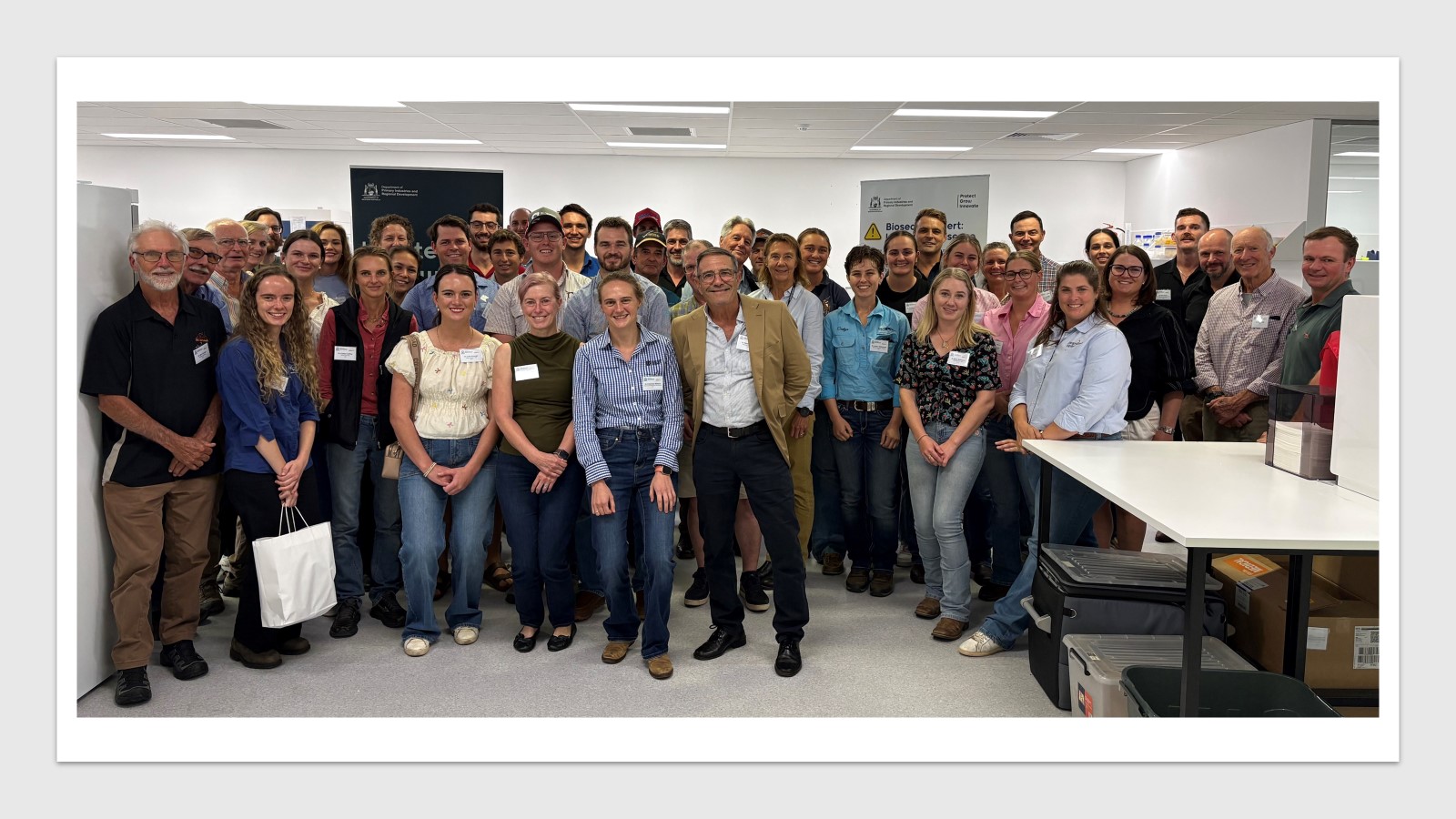 group photo of participants at 2025 NABSnet Masterclass in Townsville Queensland